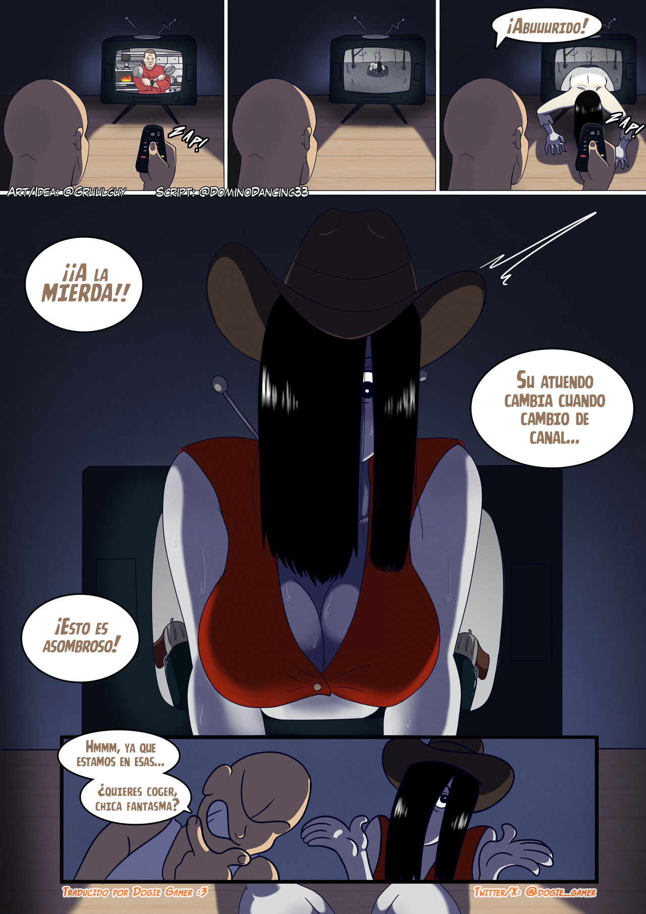 Ghost Zapping page 1 full