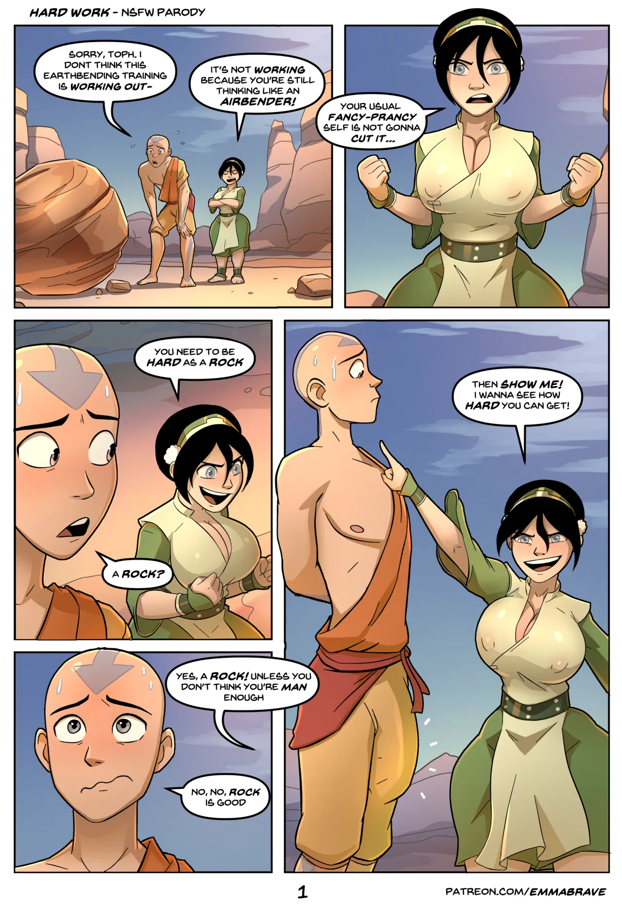 Hard Work remake page 1 full
