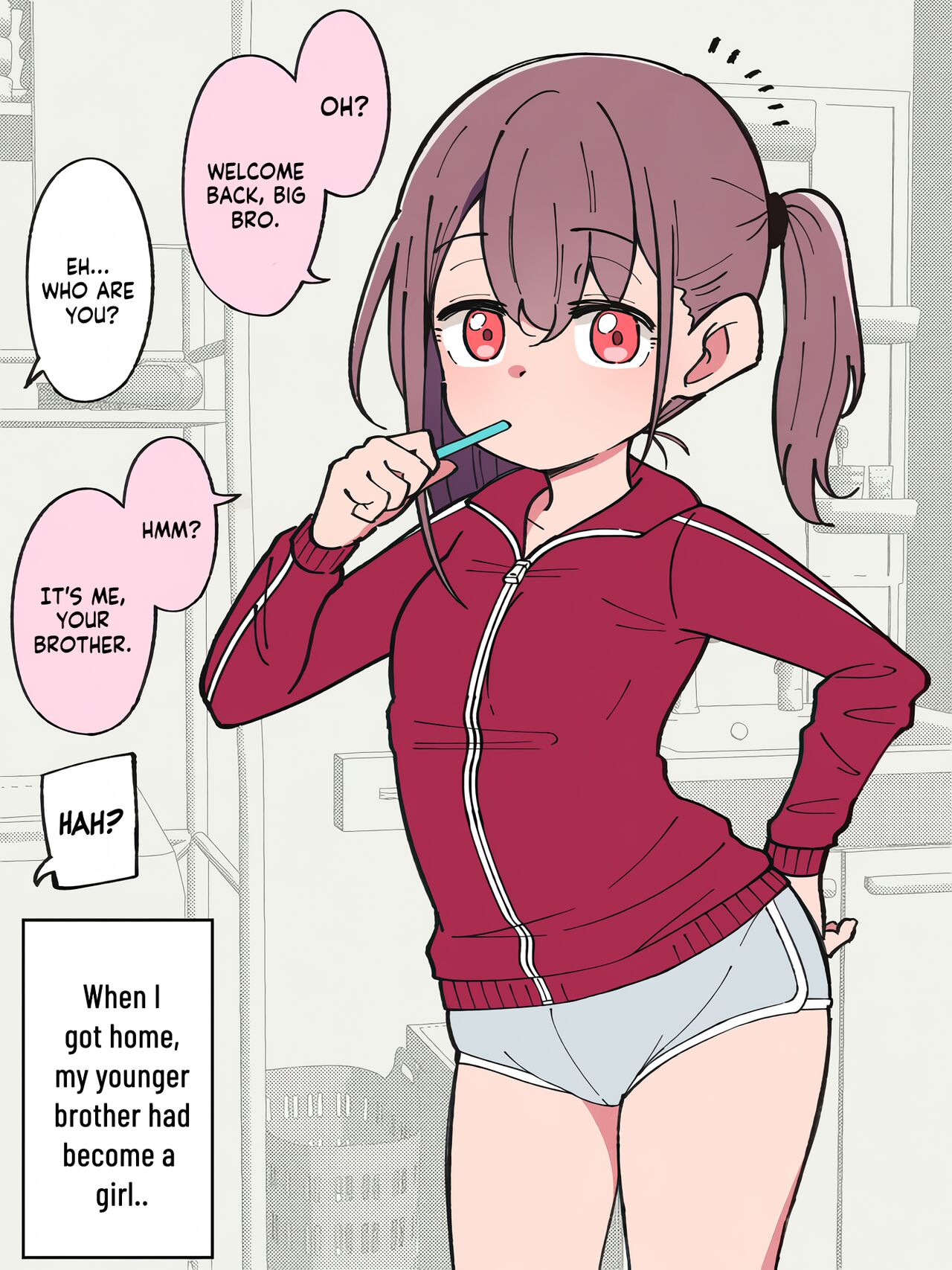How The Little Brother Who Turned Into A Girl Became His Big Brother's Girlfriend page 2 full