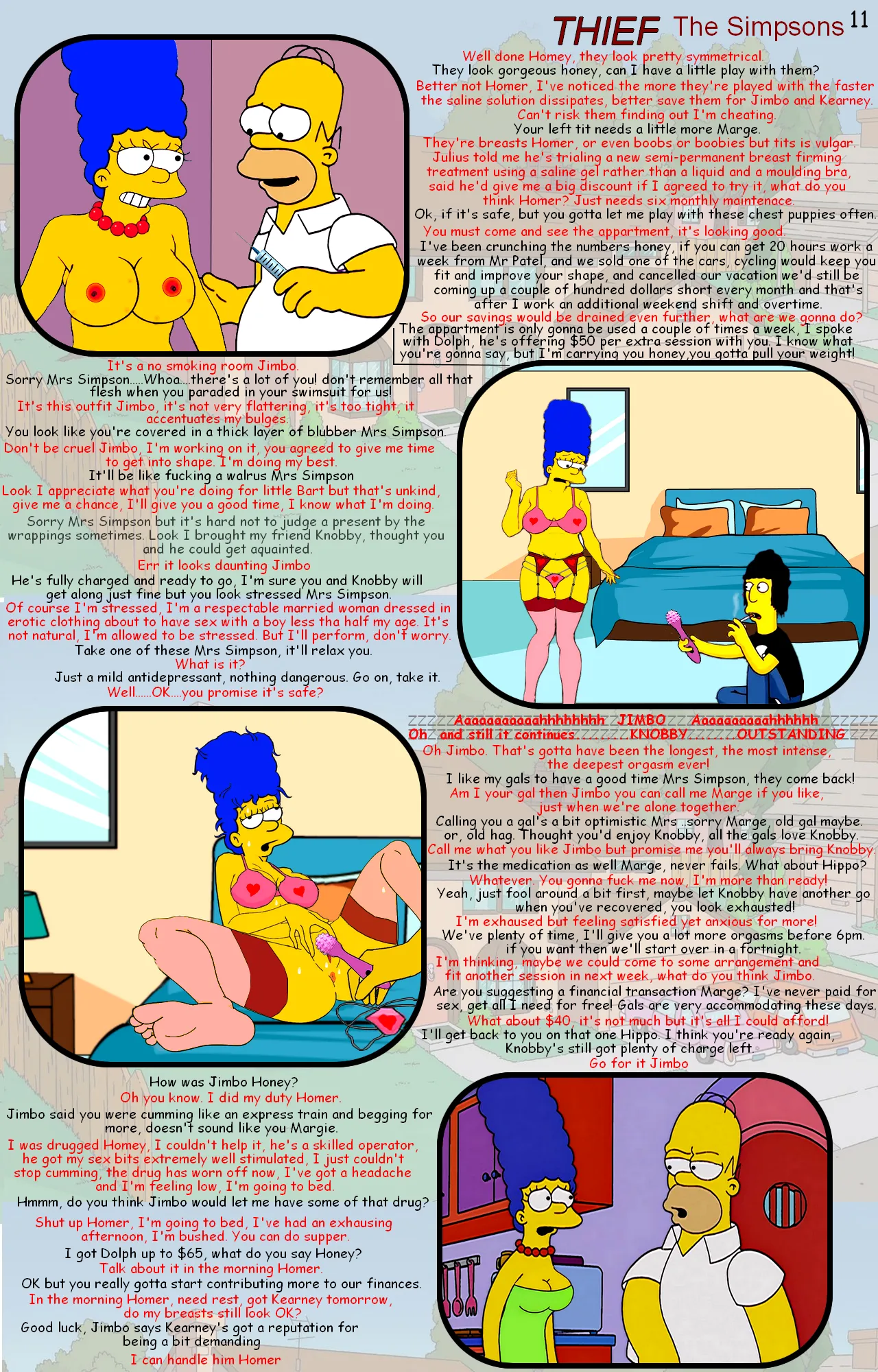 Thief / The Simpsons page 12 full