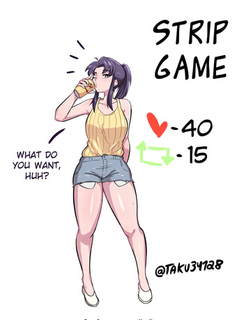 [Taku34128] Misato Katsuragi Strip Game cover