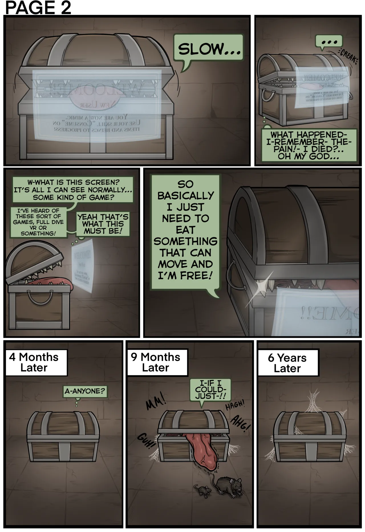 Reincarnated as a Mimic! page 3 full
