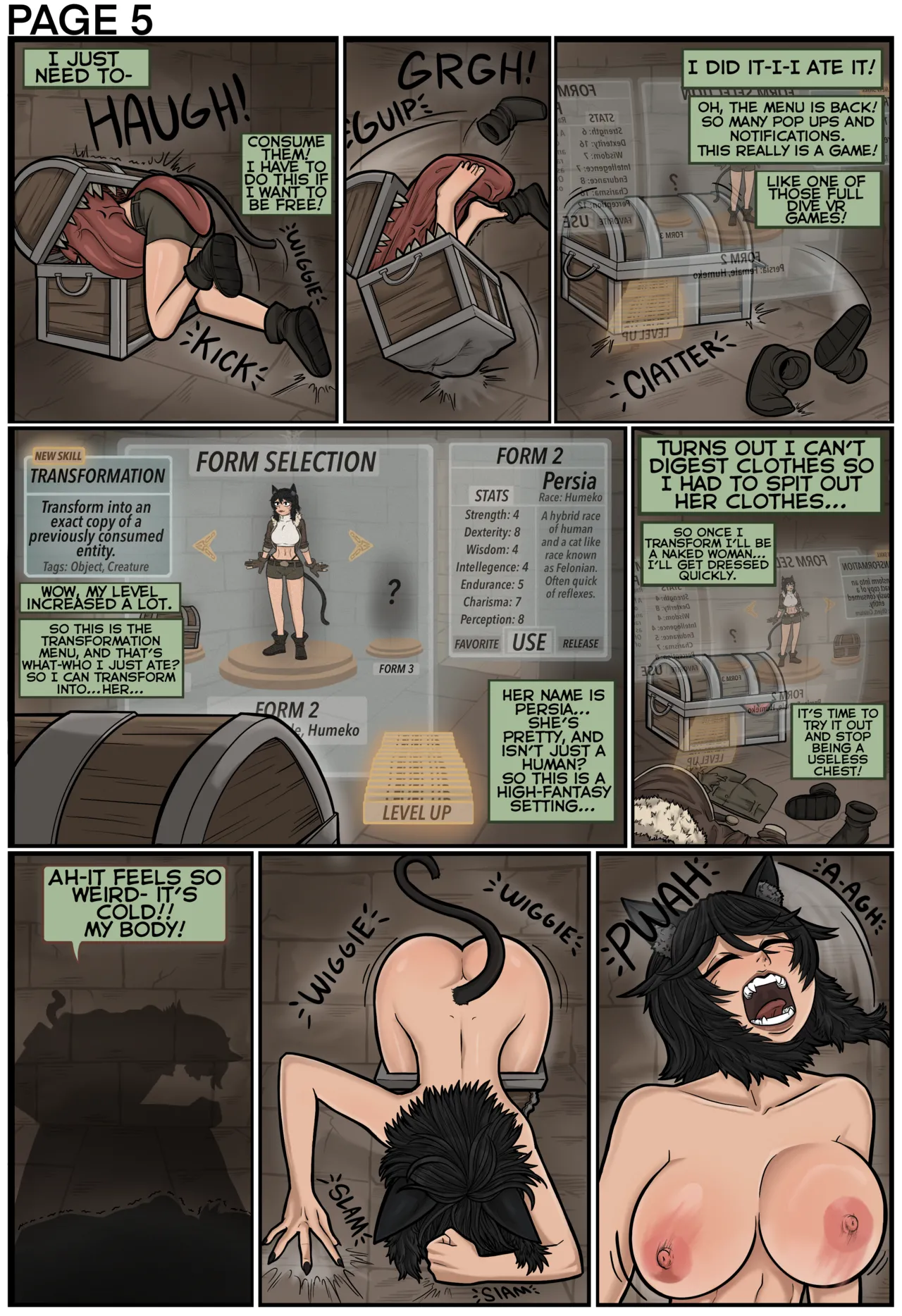 Reincarnated as a Mimic! page 6 full
