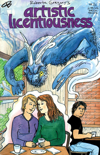 [Roberta Gregory] Artistic Licentiousness #2 [English] cover