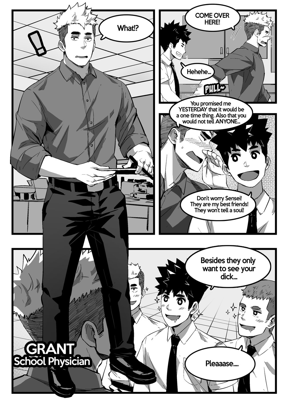 Sensei, can you show us your dick page 3 full