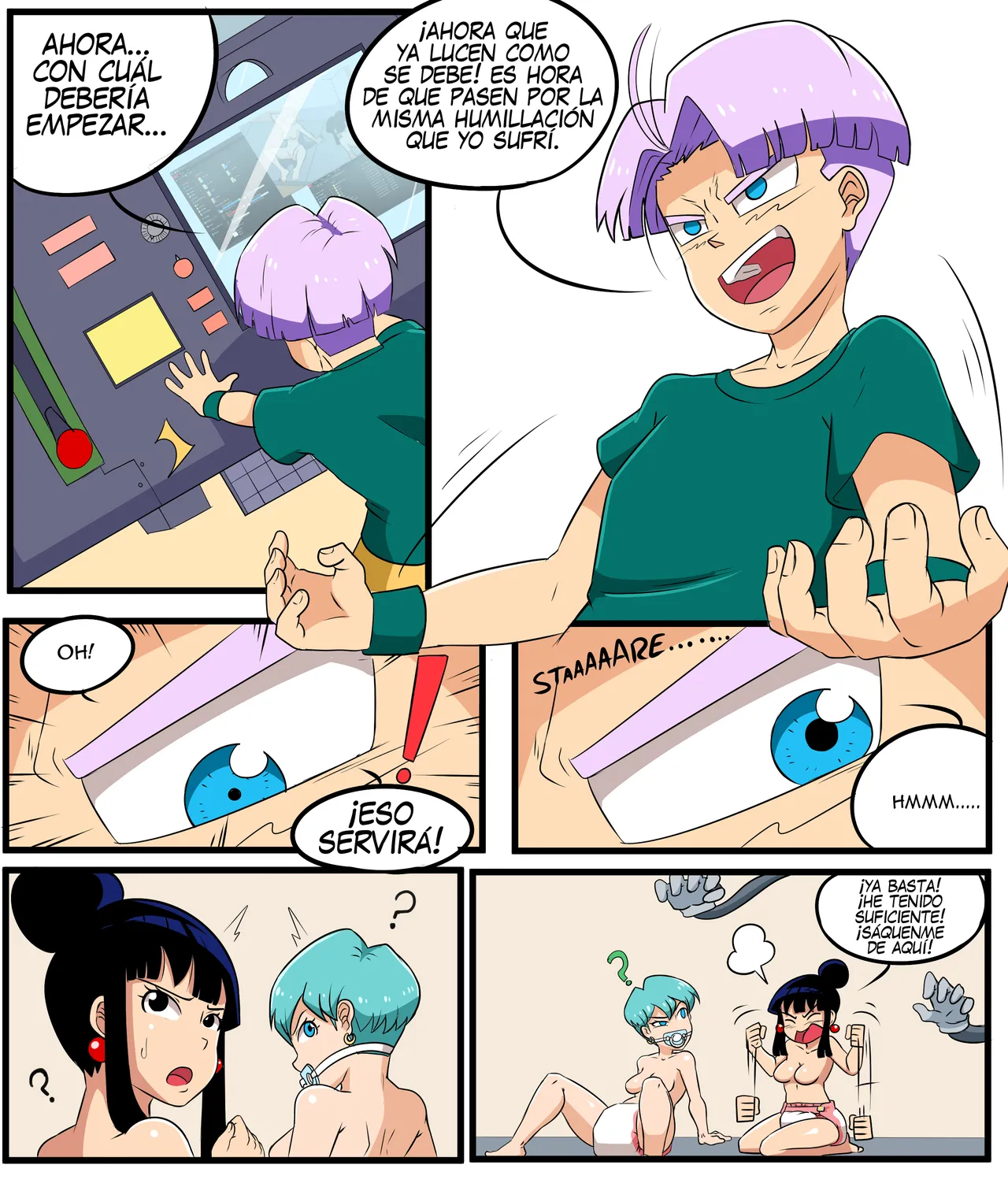 DBZ Moms Vs. The Diaper Machine page 9 full