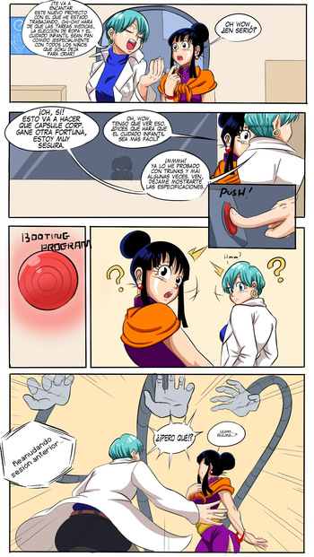 DBZ Moms Vs. The Diaper Machine [Spanish] [RED-MODA] [Incomplete] [TRANSLATED] cover