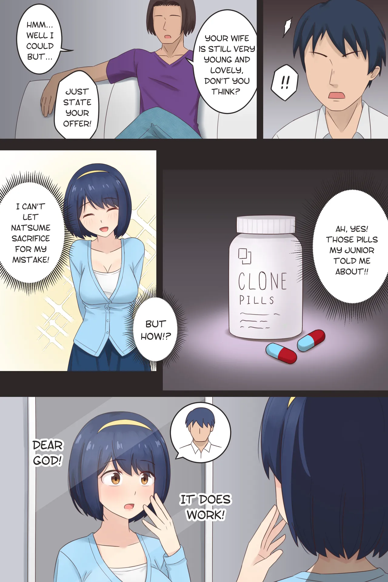 The Clone Pill: #Case 2 - Natsume page 3 full