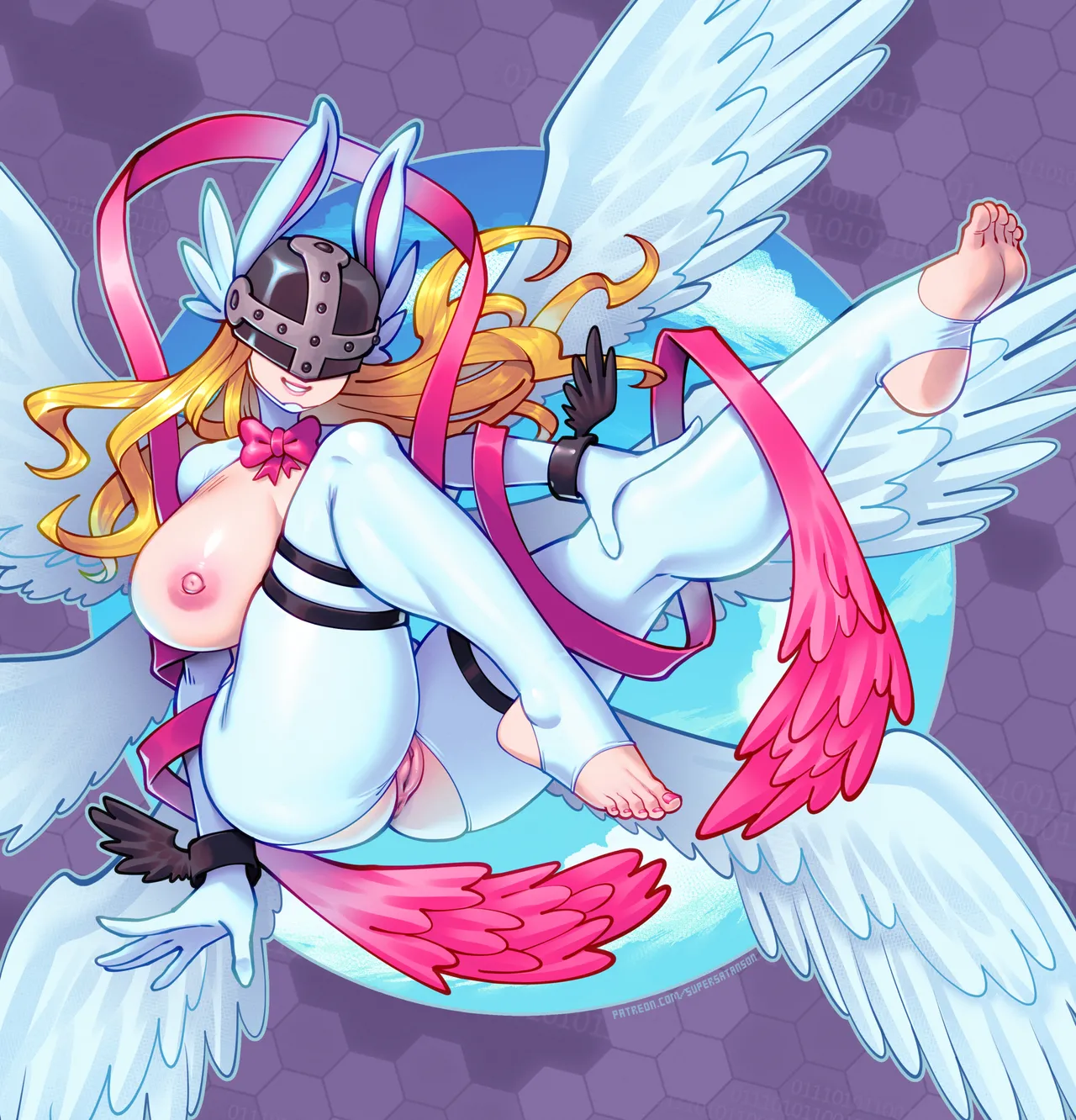 Easter Bunny Angewomon page 3 full