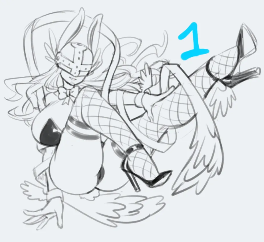 Easter Bunny Angewomon page 5 full