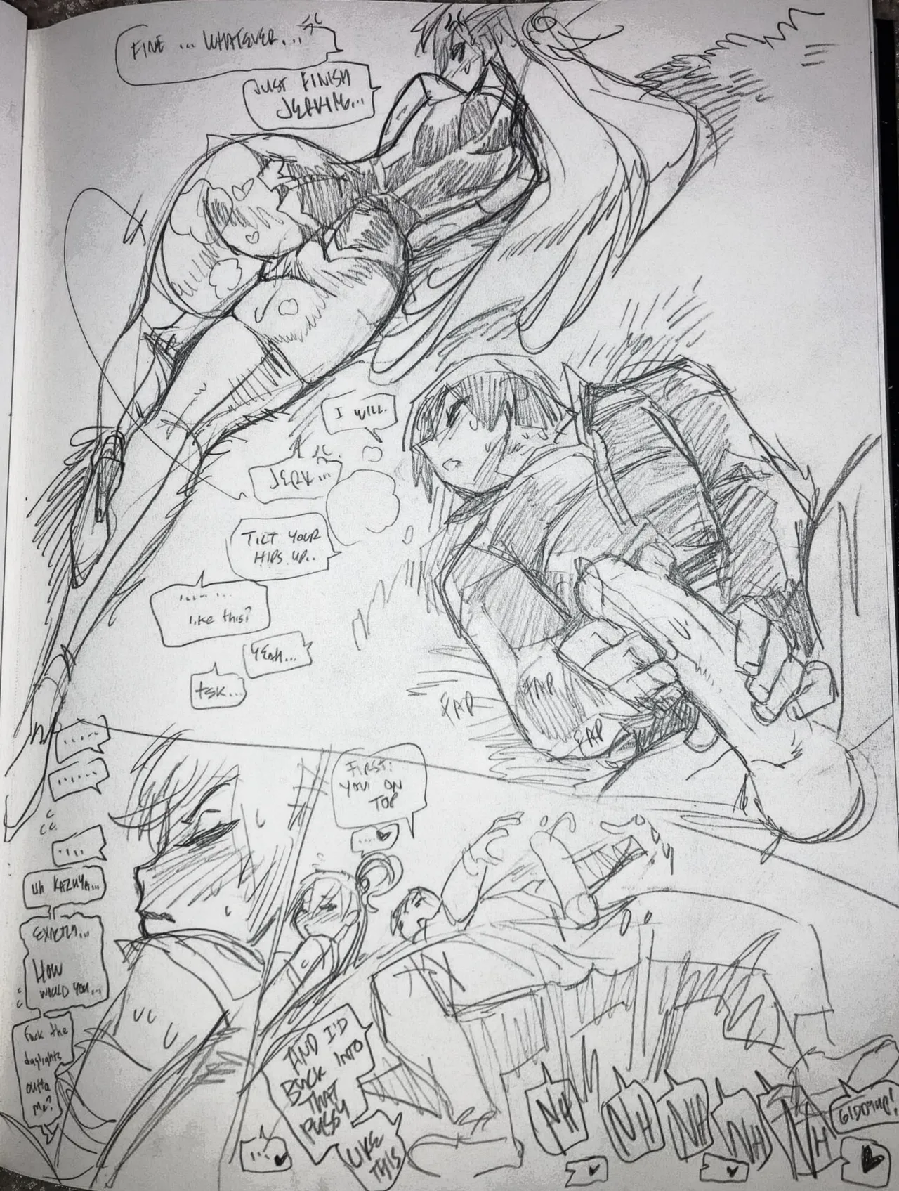 Aqua x Kazuma All 3 Goof Of page 4 full