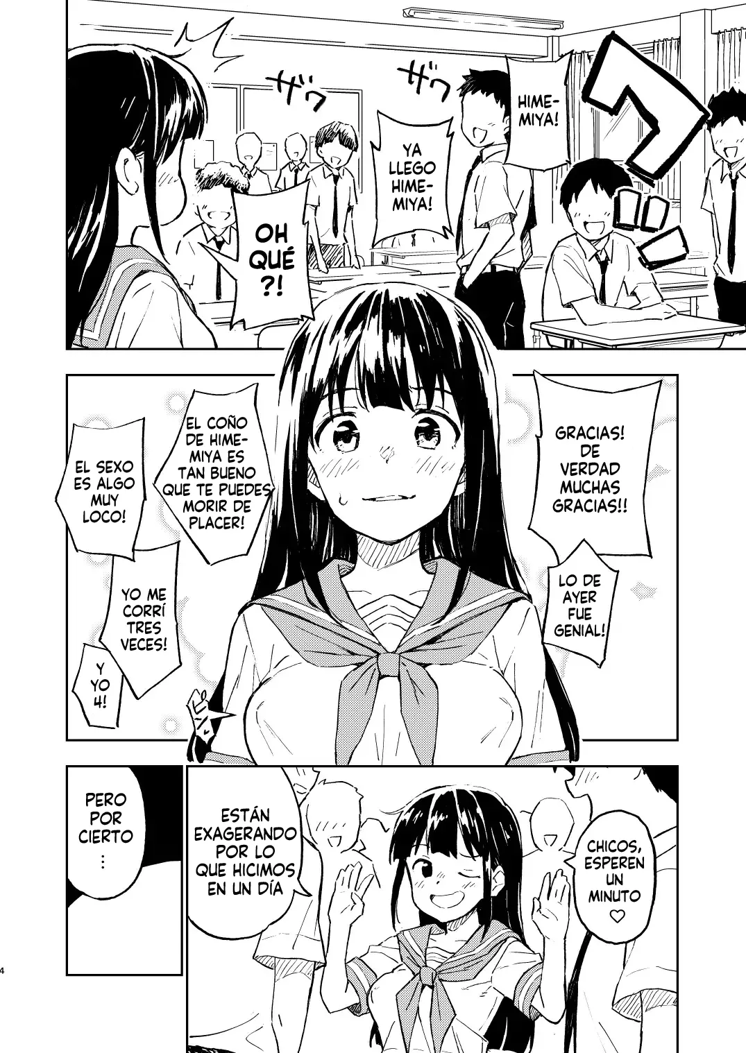1-kagetsu Ninshin Shinakereba Otoko ni Modoreru Hanashi 2| Si no te embarazas en 1 mes podras volver a ser hombre Cap.2 page 4 full