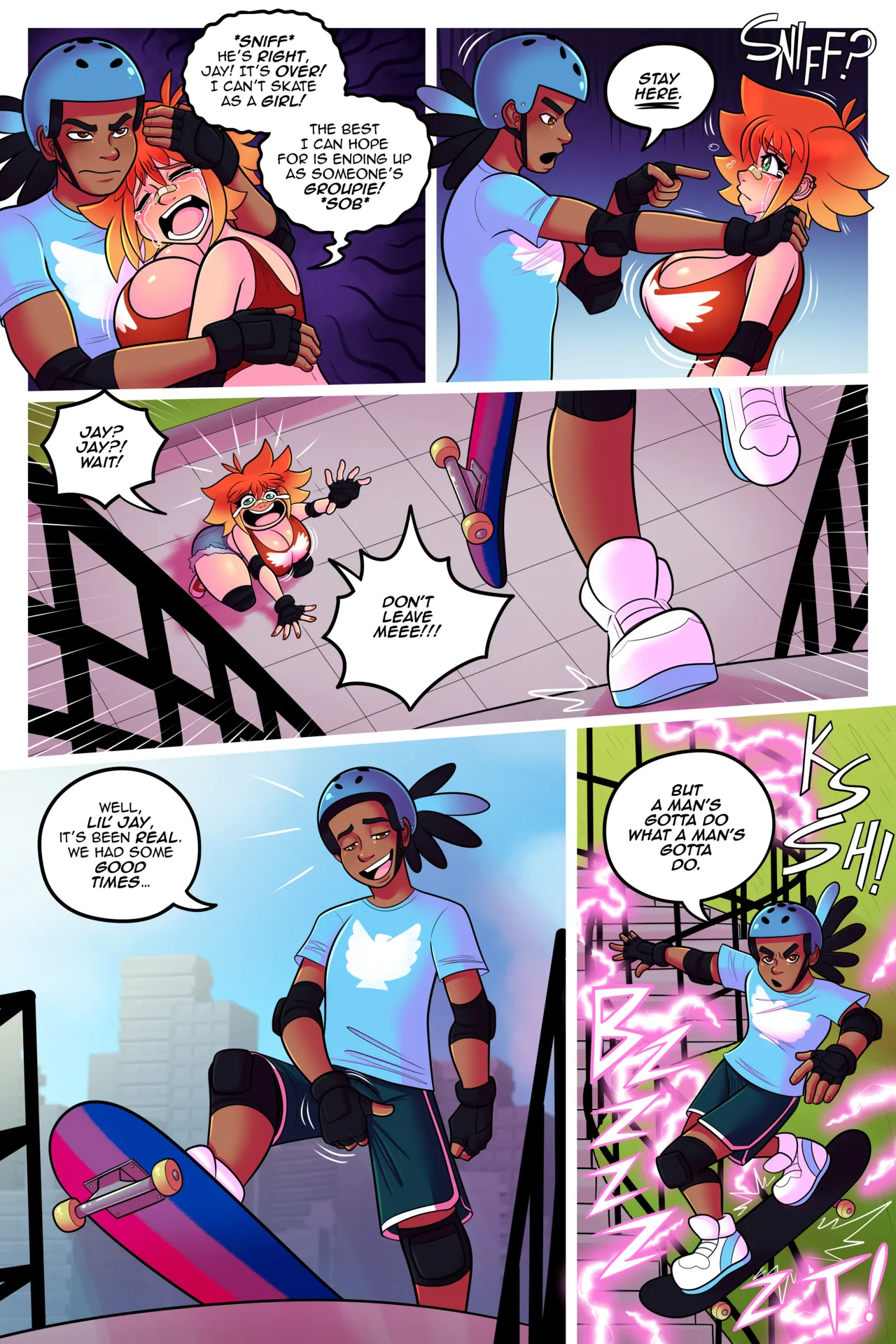 He Was A Skater Girl! page 12 full