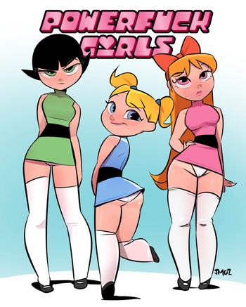 [JMoz Comix] Powerfuck Girls cover