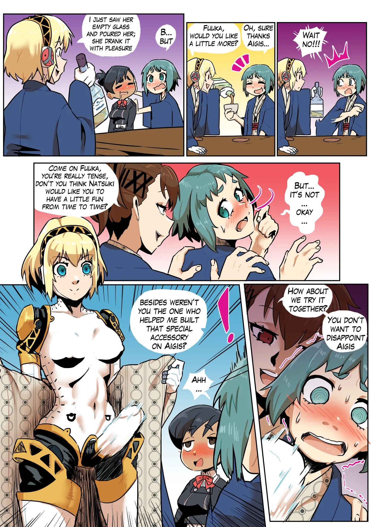 Lesbian School Trip page 12 full
