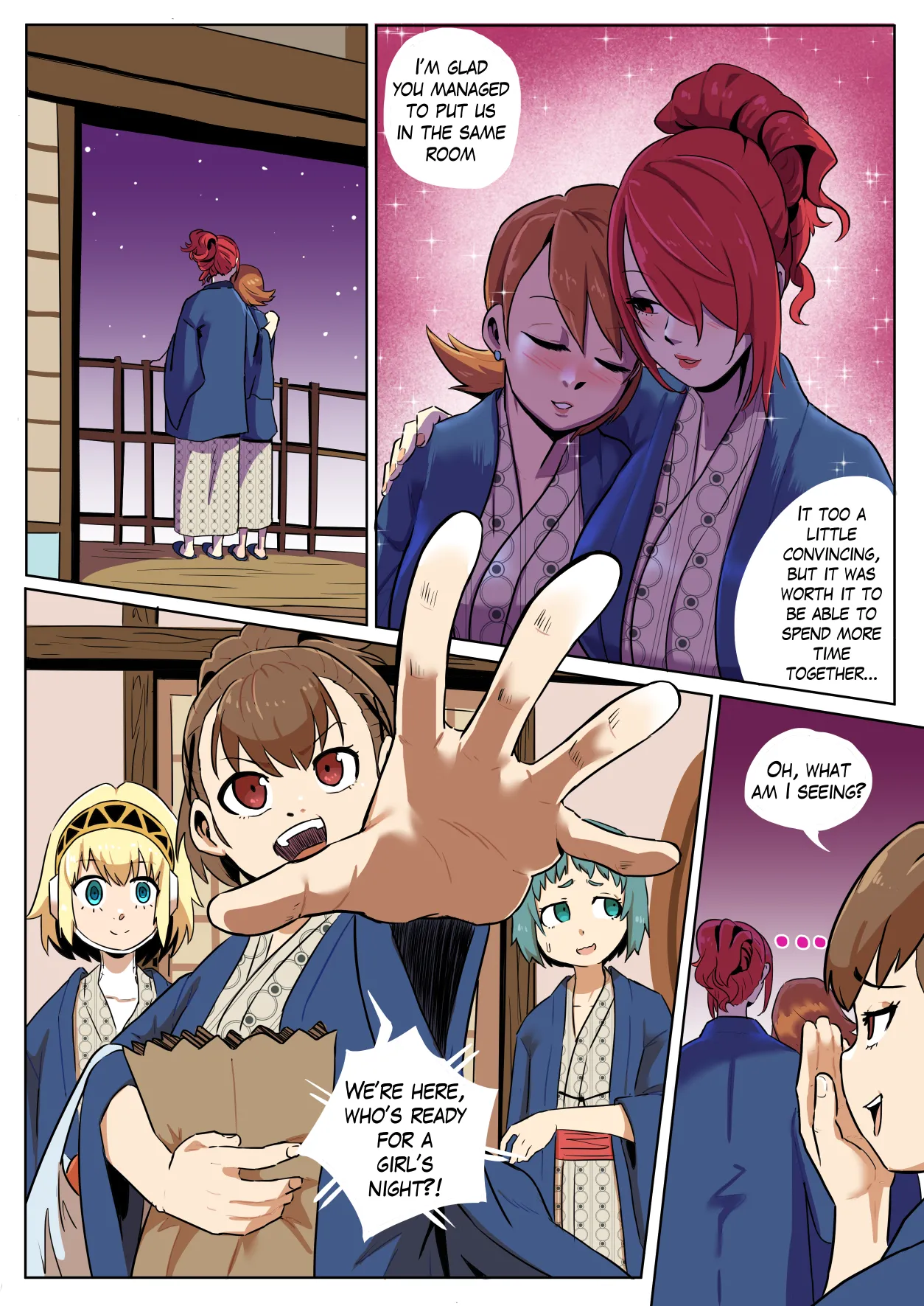 Lesbian School Trip page 3 full