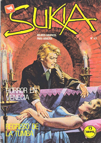 Sukia Nº 63 Ed. Zinco ( Chudy C. R. G) Regreso De La Tumba Horror En Venecia cover