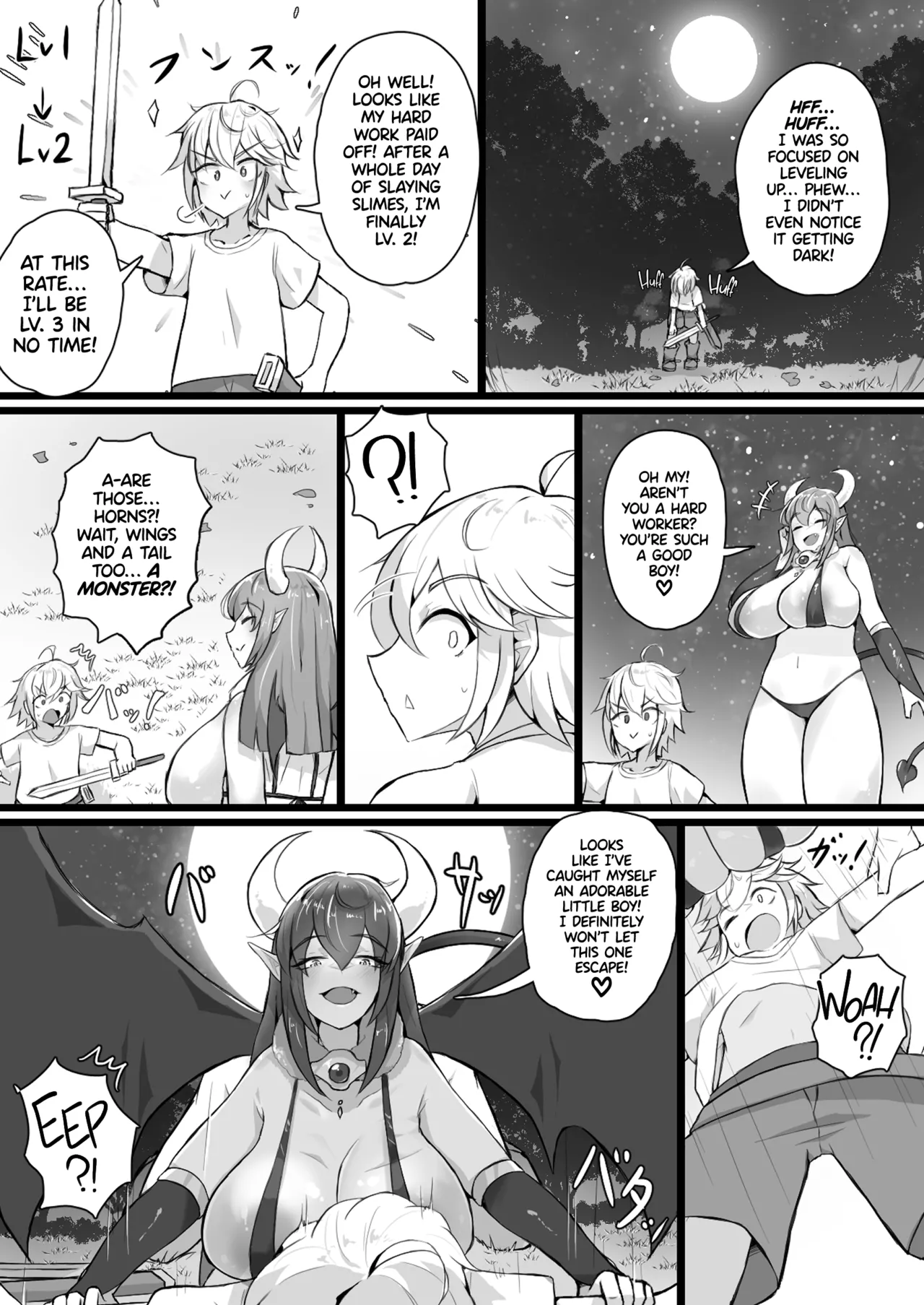 Akuochi Gal Succubus ni Kaerareta ni Gyaku Rape Sareru Hanashi | My Mom Was Turned Into an Evil Gyaru Succubus?! Reverse Raped by My Own Mother! page 11 full