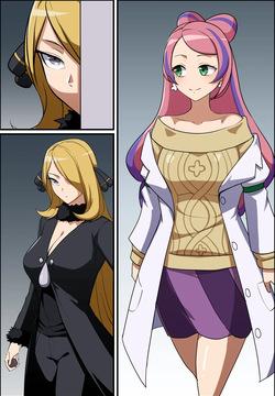 Pokémon - Miriam / Cynthia / Lisia / Sonia │