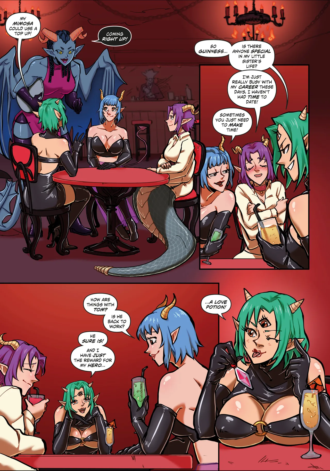 The Demon Sisters page 2 full