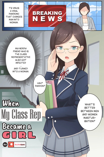 [Rudy Saki] When My Class Rep Became a Girl cover