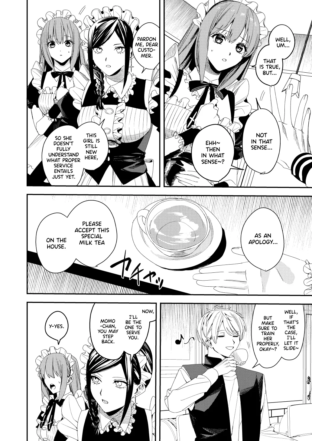 Sekuhara Kyaku wa Maid ni shite Gohoushi Saseyo | Harasser Turned Maid Is Made to Service page 3 full