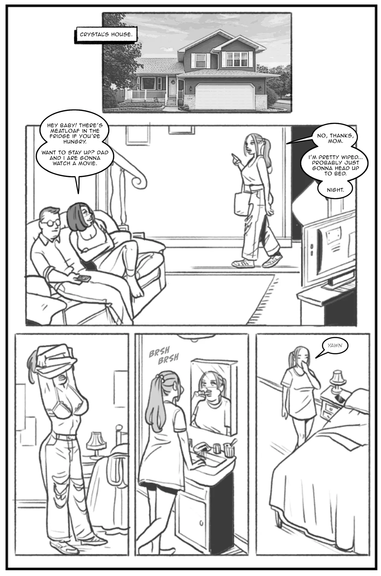 Bang My Bully First Class page 8 full