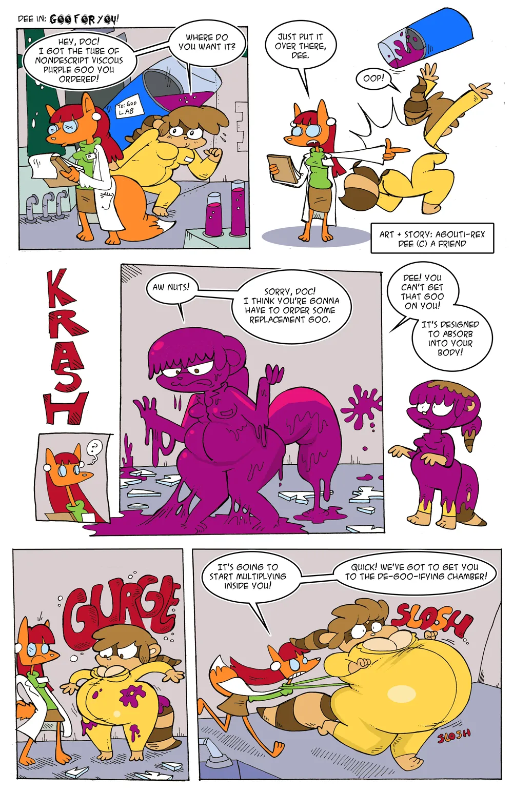 Dee in Distress page 7 full
