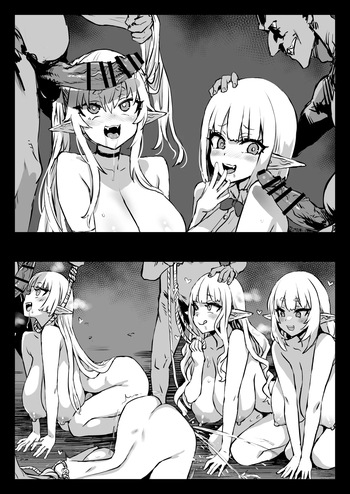 [Asanagi] Goblin Suki Suki Elf Musume | Elf Girls Who Luuuv Goblins 1+2 [English] cover