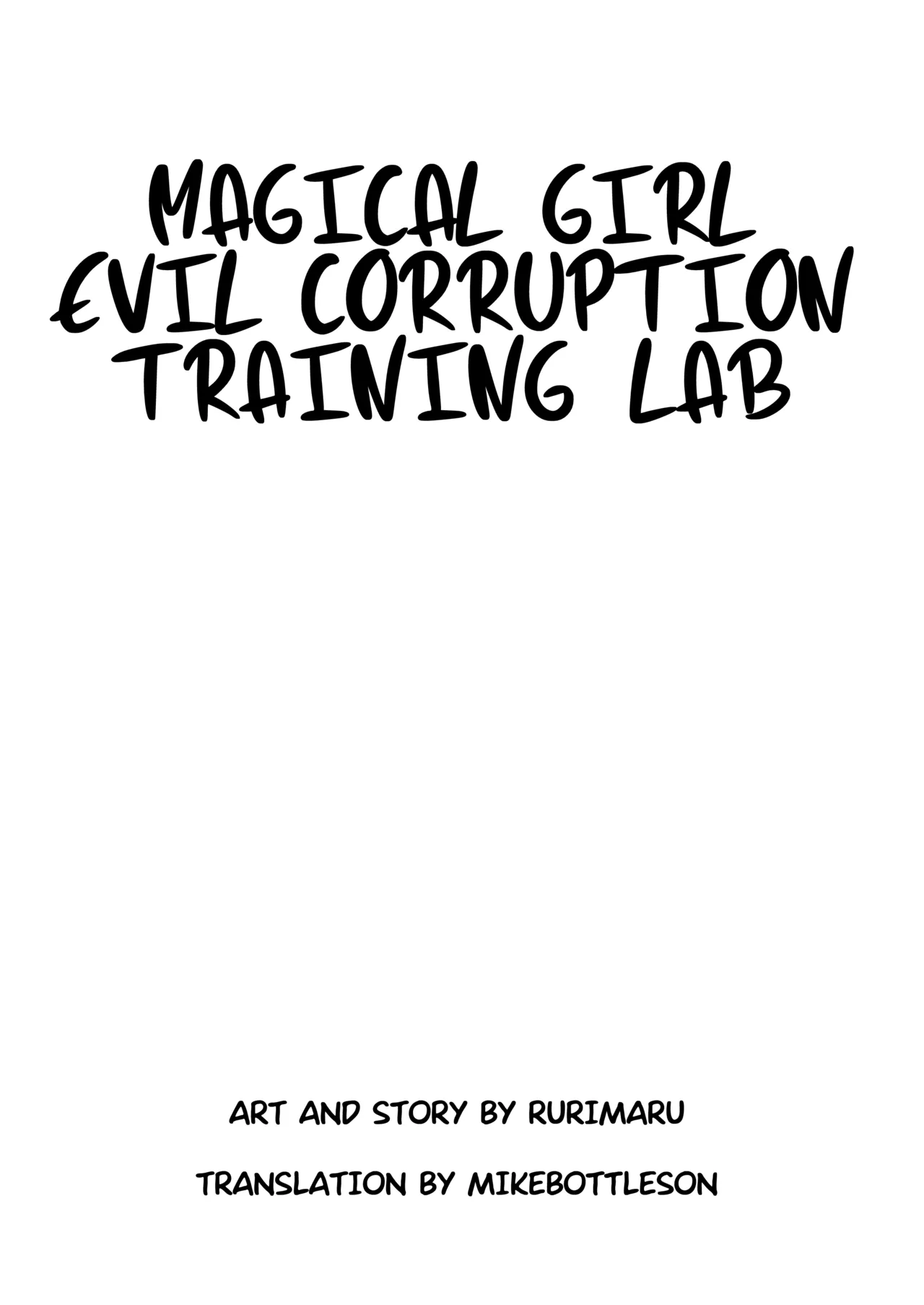 Magical Girl Evil Corruption Training Lab -Machine Rape Training Edition- | Mahou Shoujo Akuochi Choukyou Lab -Kikaikan Choukyou Hen- page 3 full
