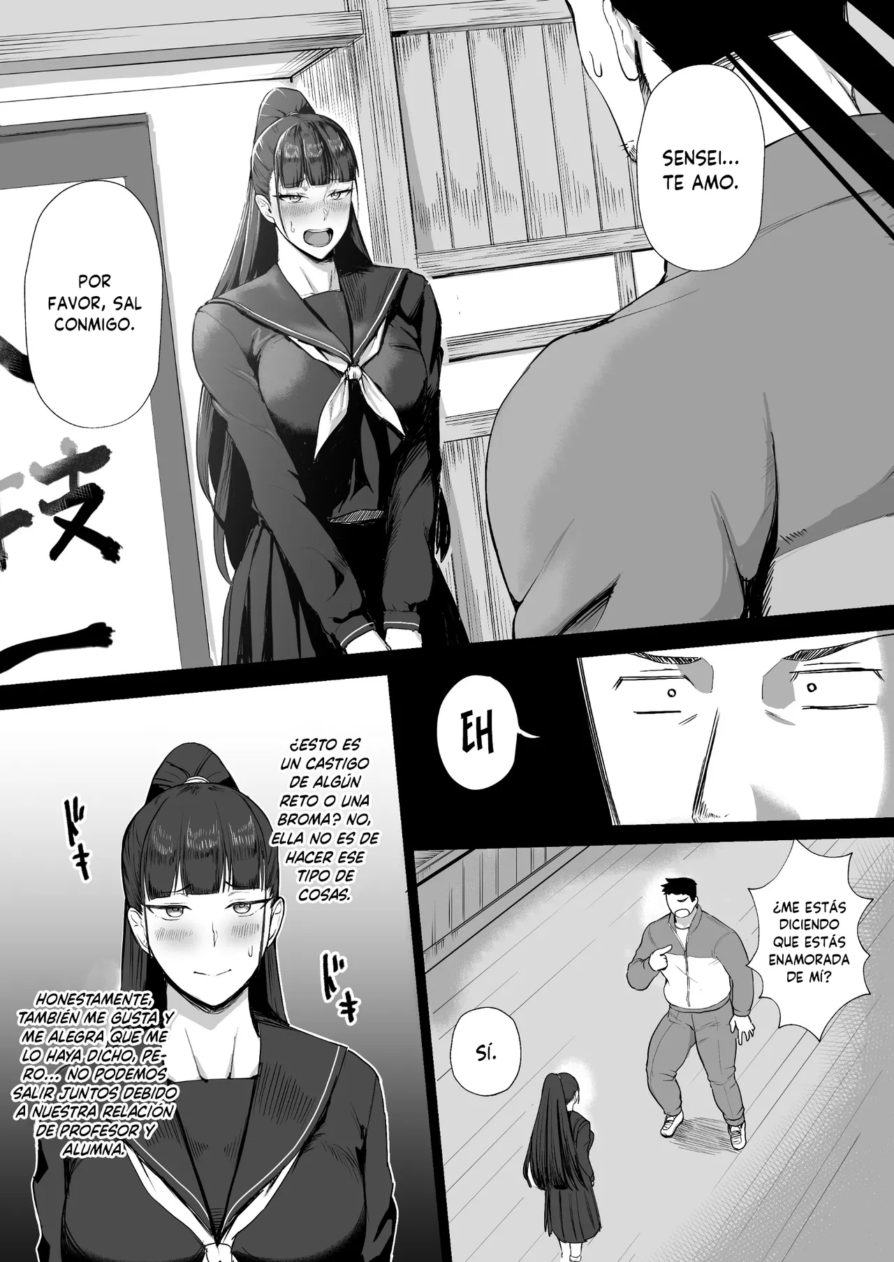 Kimajime na Yuutousei wa, Sensei dake no Mesu ni Naritai. page 5 full