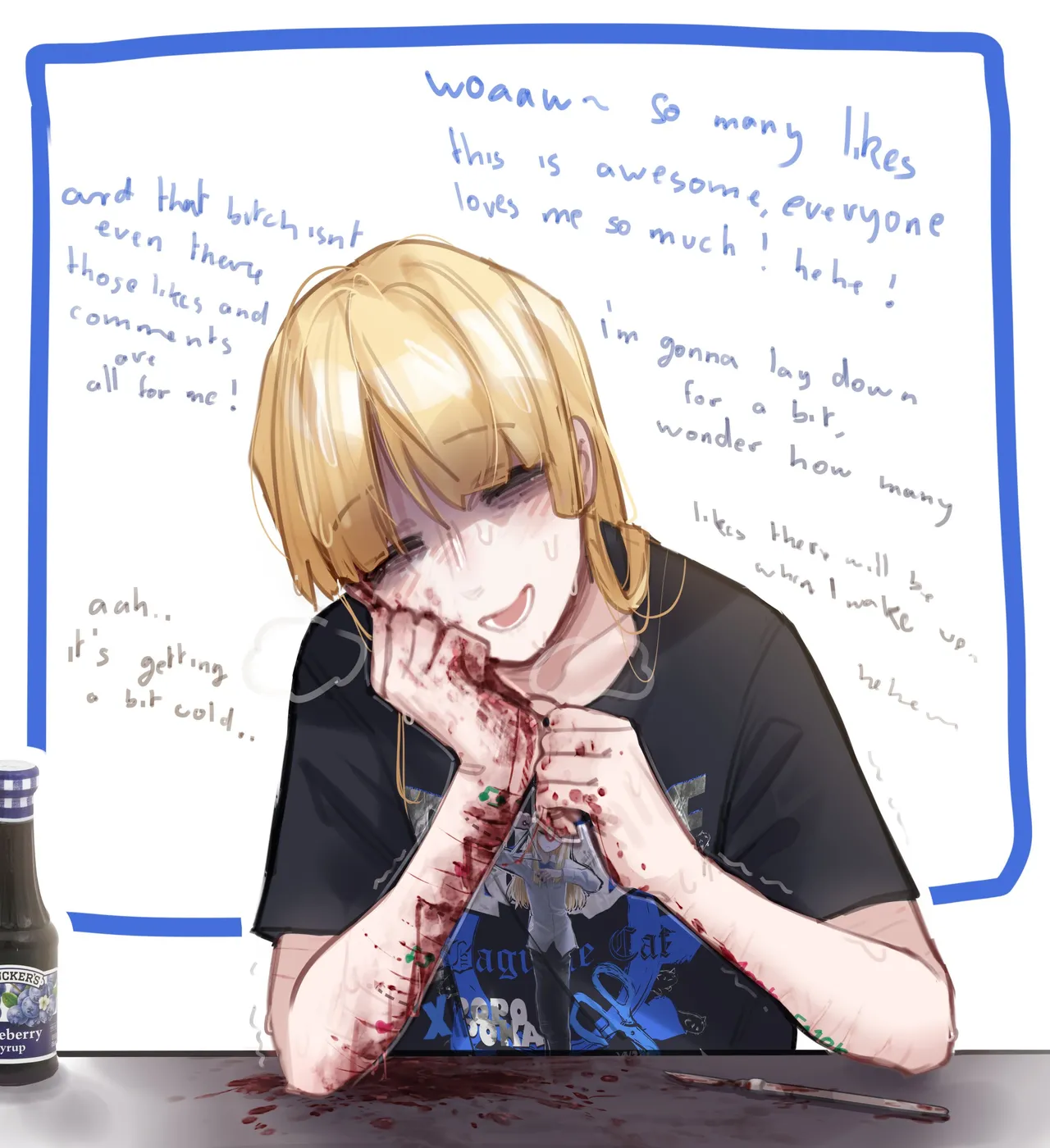 Blondie's t-shirt page 6 full