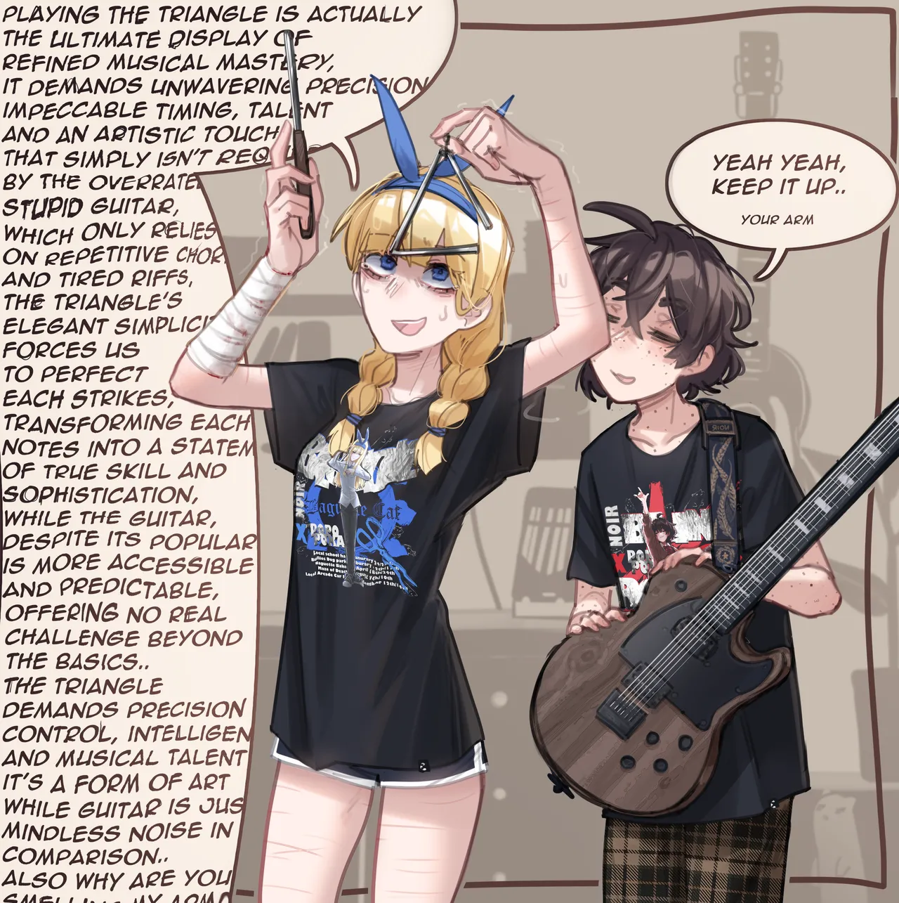 Blondie's t-shirt page 7 full