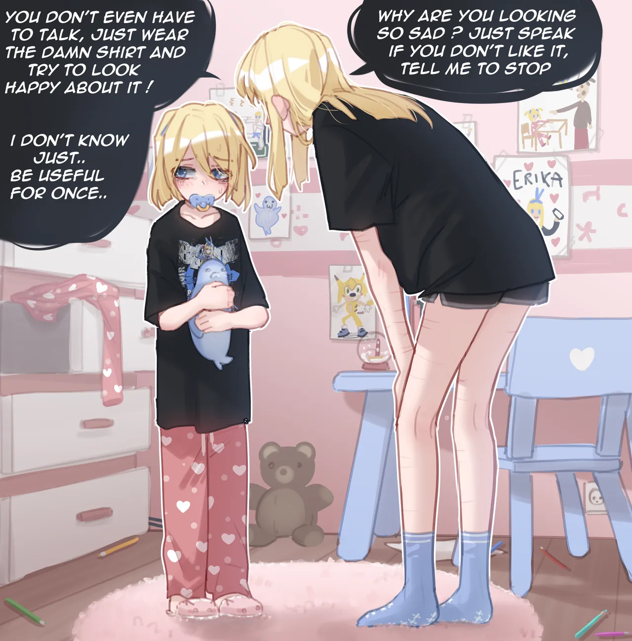 Blondie's t-shirt page 9 full
