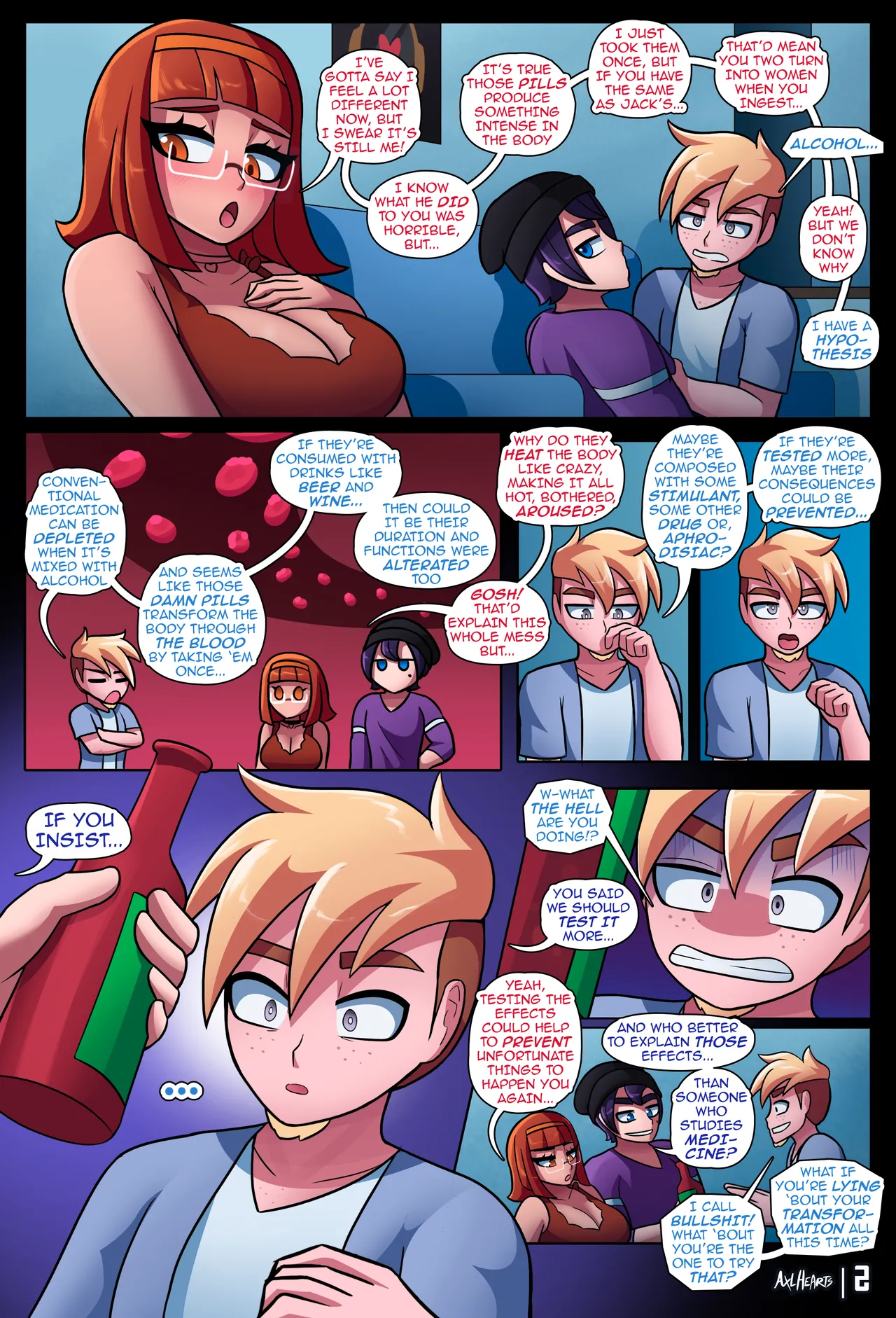 Drunken Gal Vol. 7: Treats page 4 full