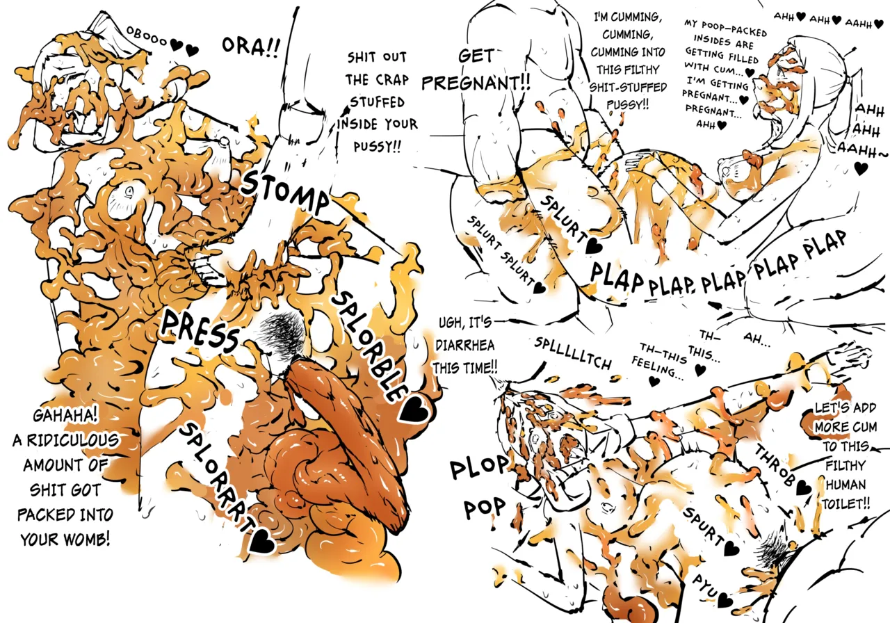 Gluttonous Scat Squishing Sisters - Idea Notebook - "Shit Lab!" page 9 full