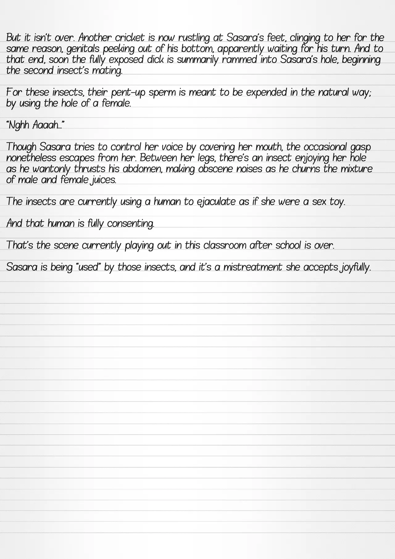 Misuke's Short Stories 22 - Sasara & Riokku page 7 full