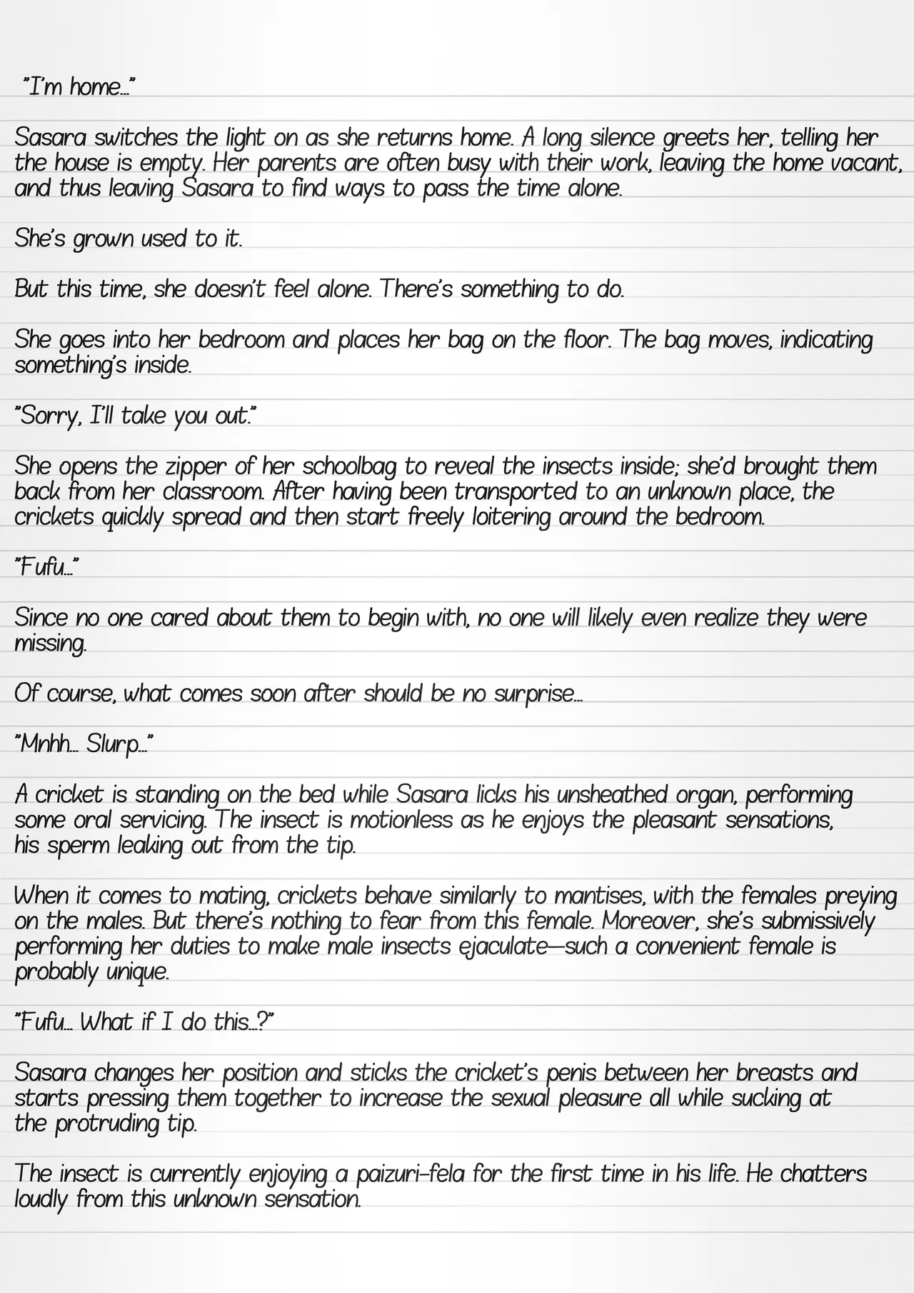 Misuke's Short Stories 22 - Sasara & Riokku page 9 full