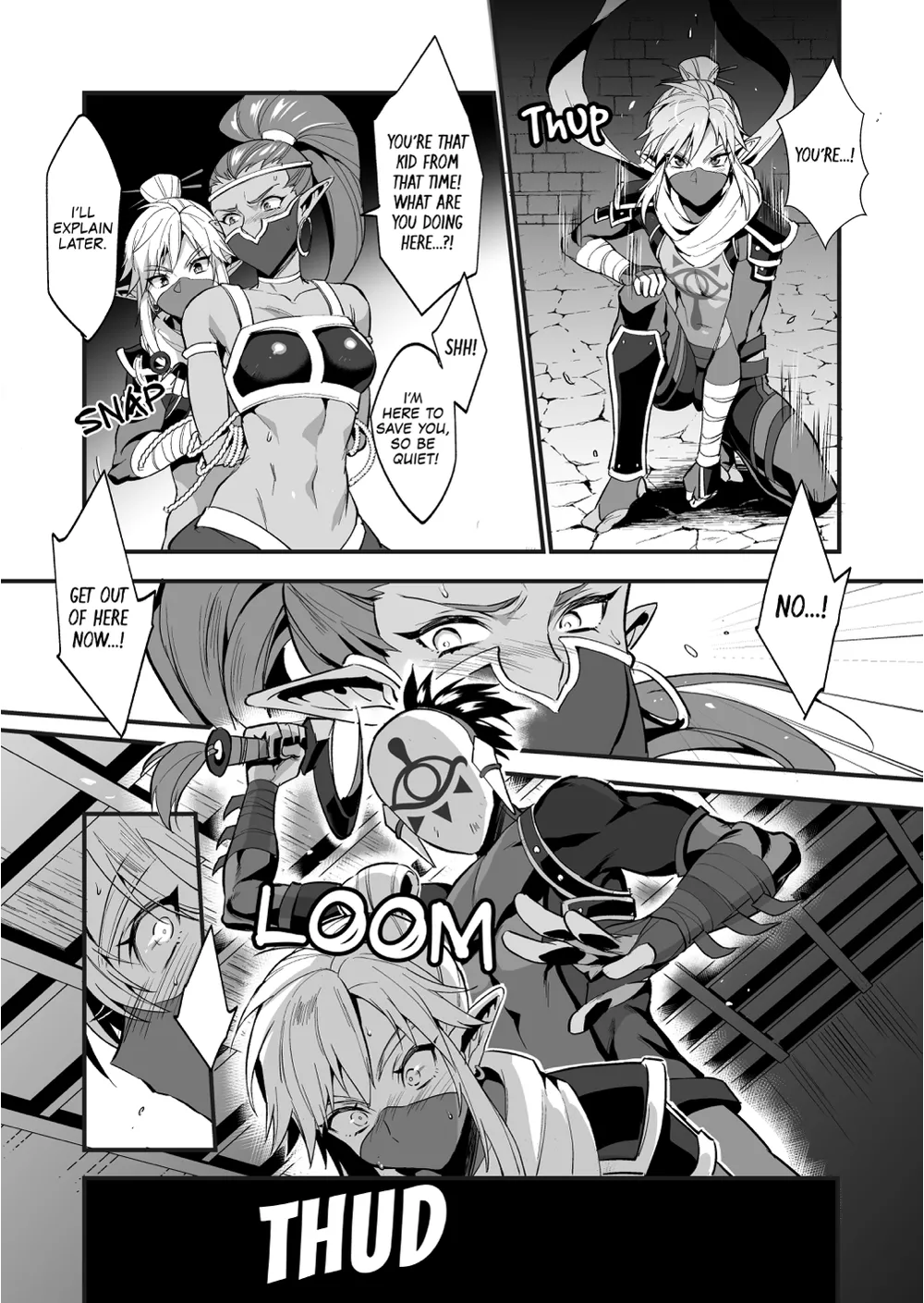 Eiketsu Ninja Gaiden ~Haiboku Hen~ The Legend of Zelda dj page 5 full