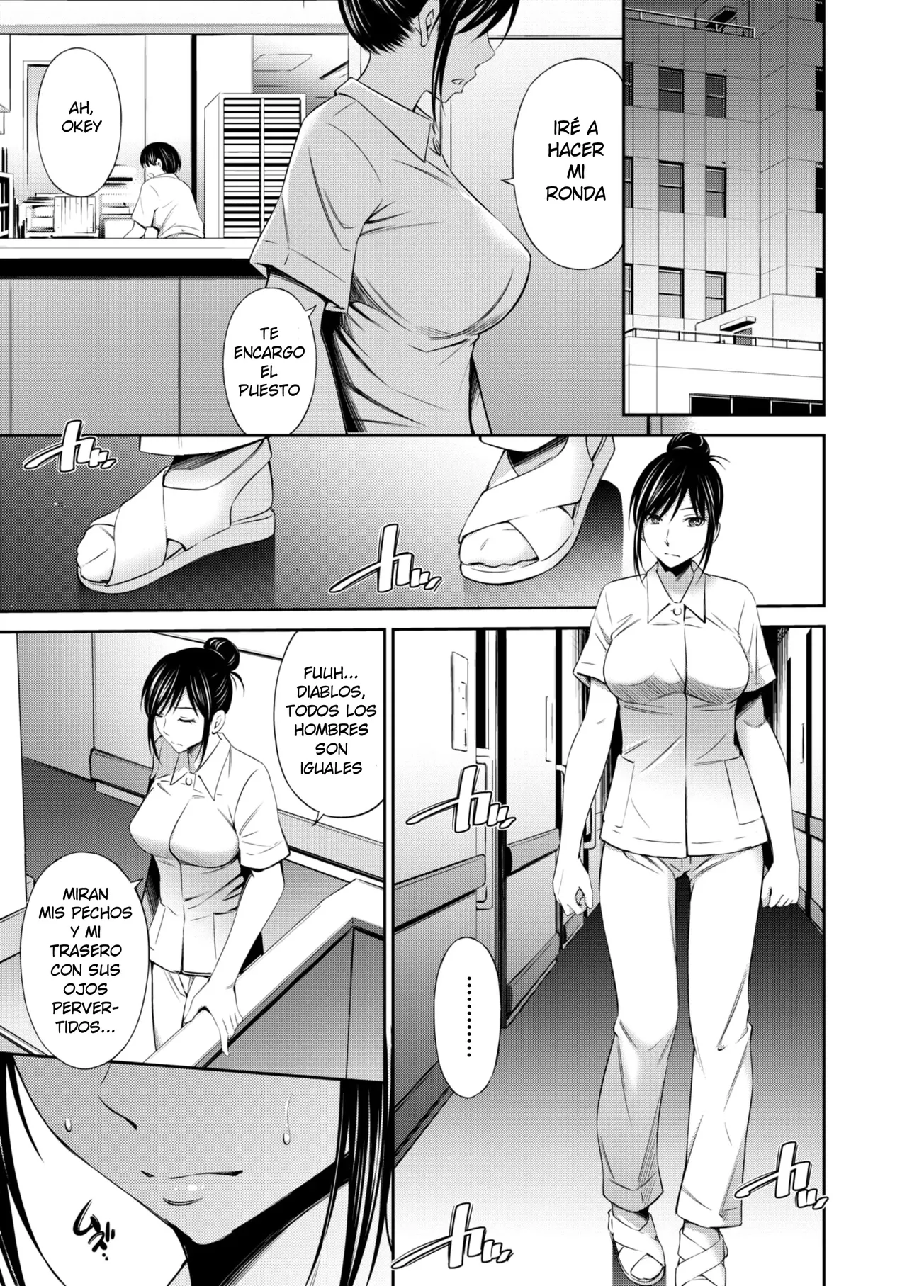 Shinya no Byoudou de | Medianoche en el pabellon del Hospital page 3 full