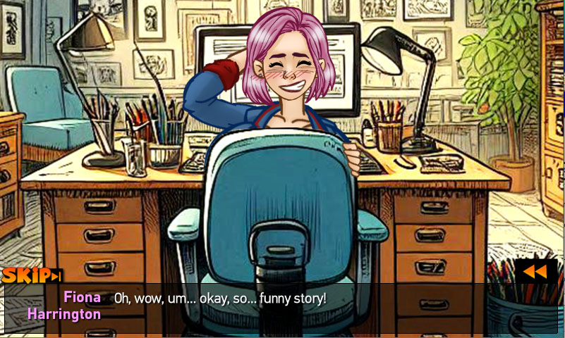 She Means Business game: Fiona's Story - Part 1 page 11 full