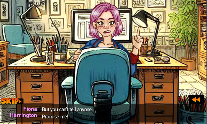 She Means Business game: Fiona's Story - Part 1 page 9 full