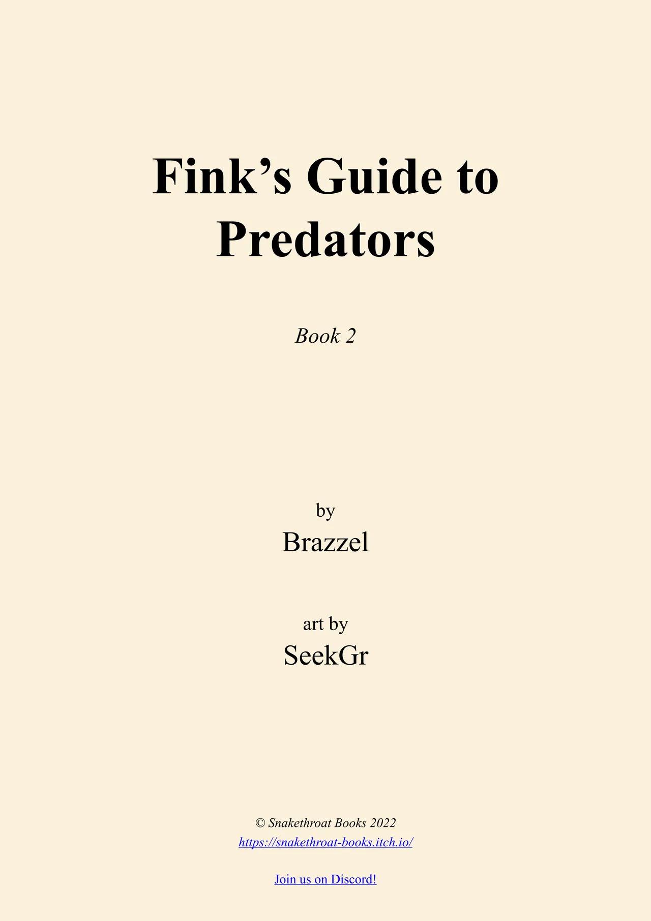 Fink's guide to predators 2 page 3 full