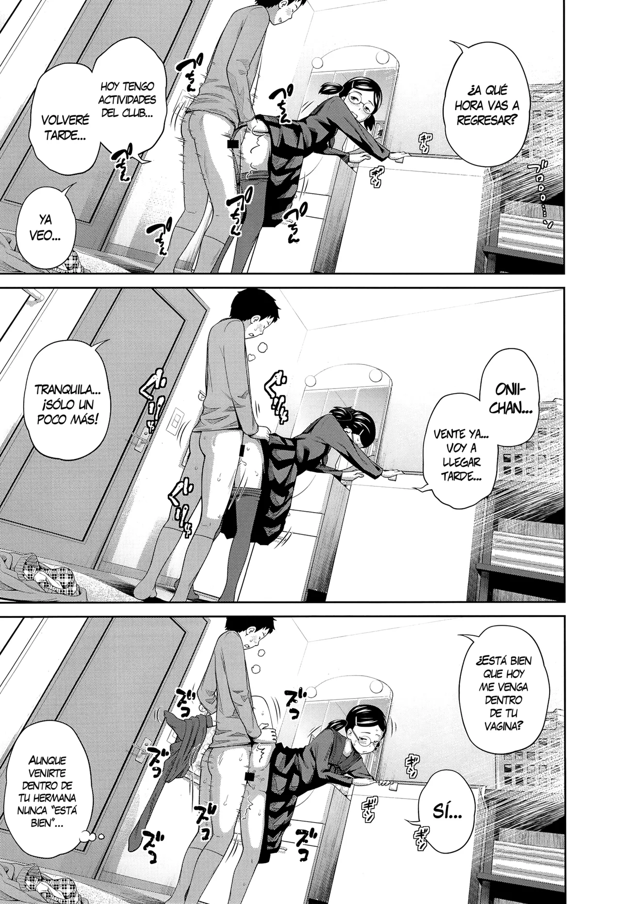 Kono Naka ni Kinshin Soukan Shiteiru Musume ga 3-nin Imasu #4 | Entre ellas, 3 tienen relaciones incestuosas #4 page 9 full