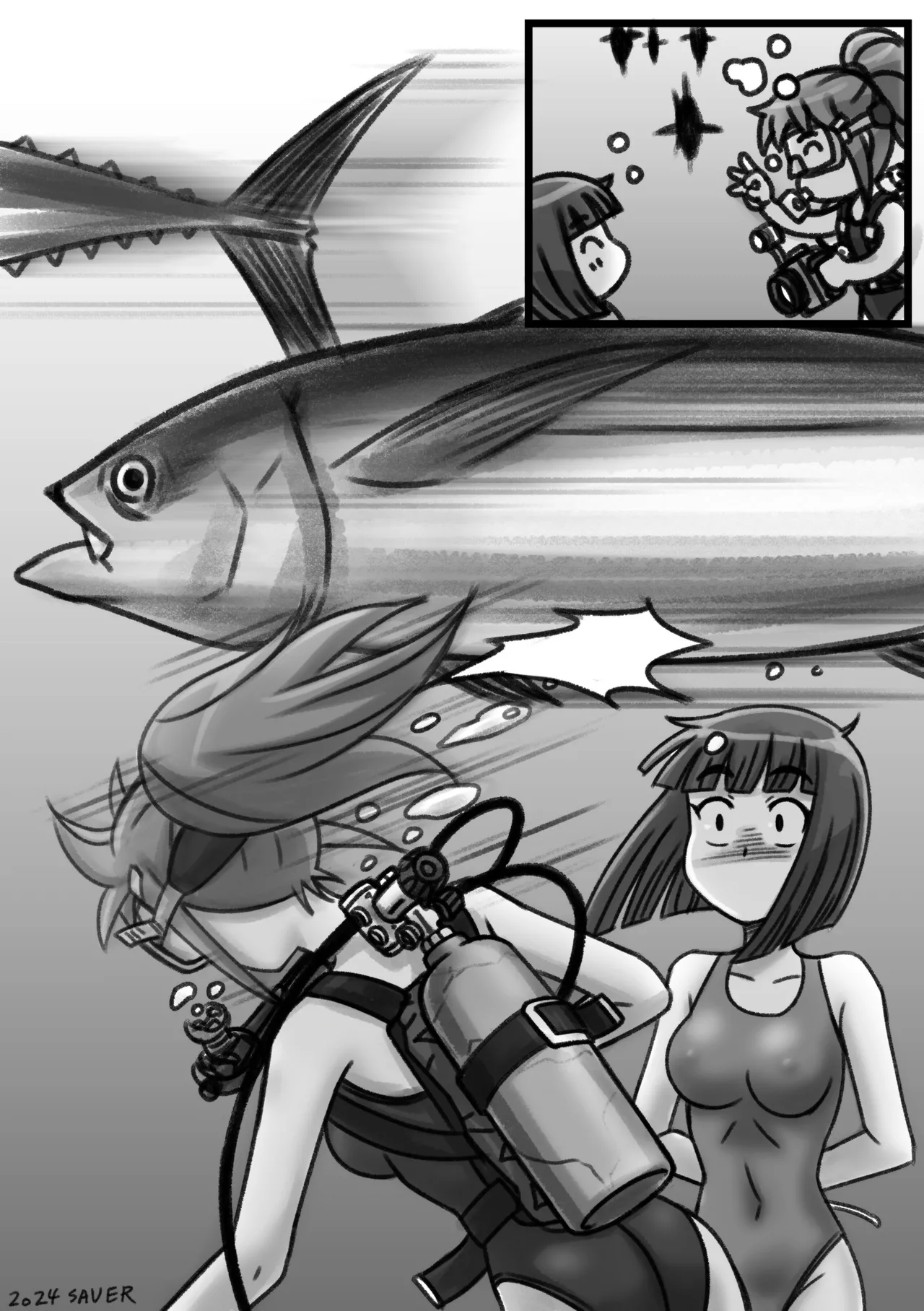 Peril Actress Yuri/Soaked Spirits page 3 full
