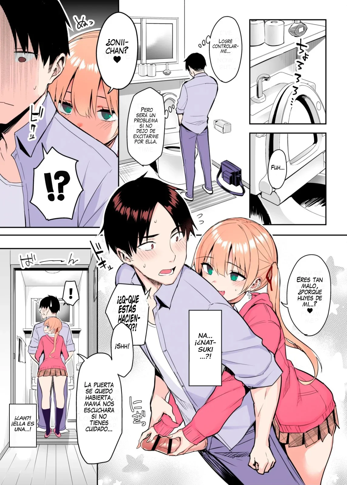 Moto InCha no Kyonyuu Yariman Imouto ga Erosugite, Onii-chan wa Mou...!! 2 | Mi Hermanita quien era una comelibros se convirtió en una Puta de grandes Tetas, Entonces yo...!! 2 page 5 full