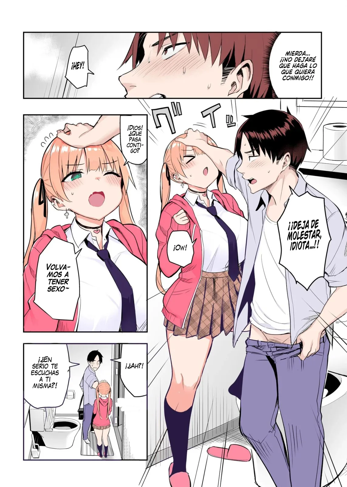 Moto InCha no Kyonyuu Yariman Imouto ga Erosugite, Onii-chan wa Mou...!! 2 | Mi Hermanita quien era una comelibros se convirtió en una Puta de grandes Tetas, Entonces yo...!! 2 page 7 full