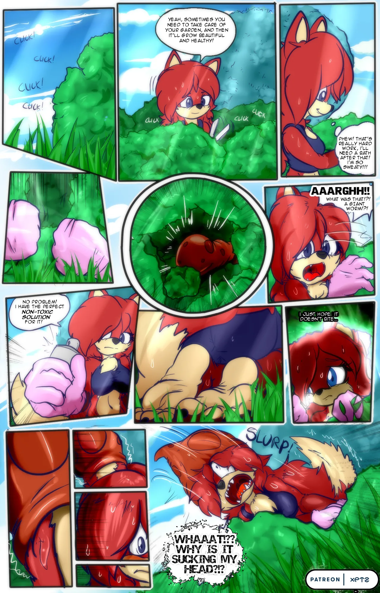 Little Worm, Big Girls page 1 full