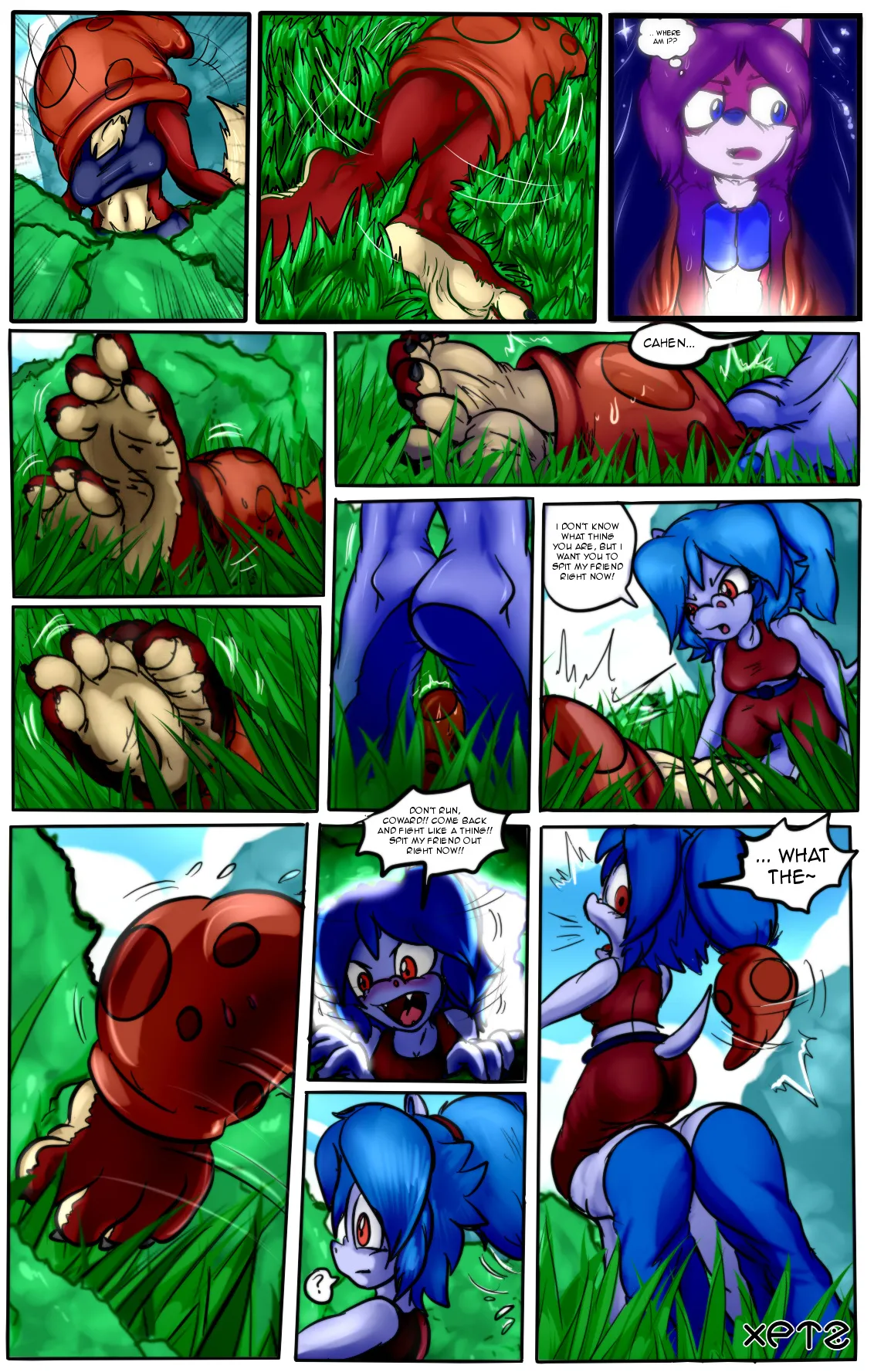 Little Worm, Big Girls page 2 full