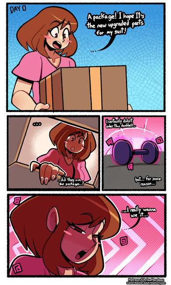 [Thehornyzen] Ochako and the Funny Dumbbell cover